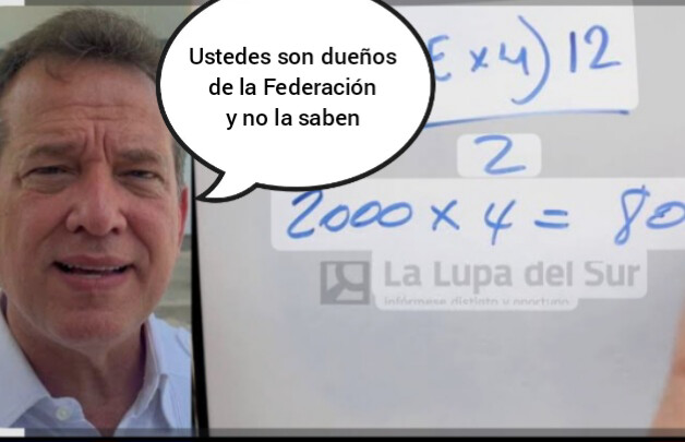 UNFUTMATS modo formulita activado. 
Por si no la habían entendido les dejo la formulita que está usando la FEDOFUTBOL últimamente