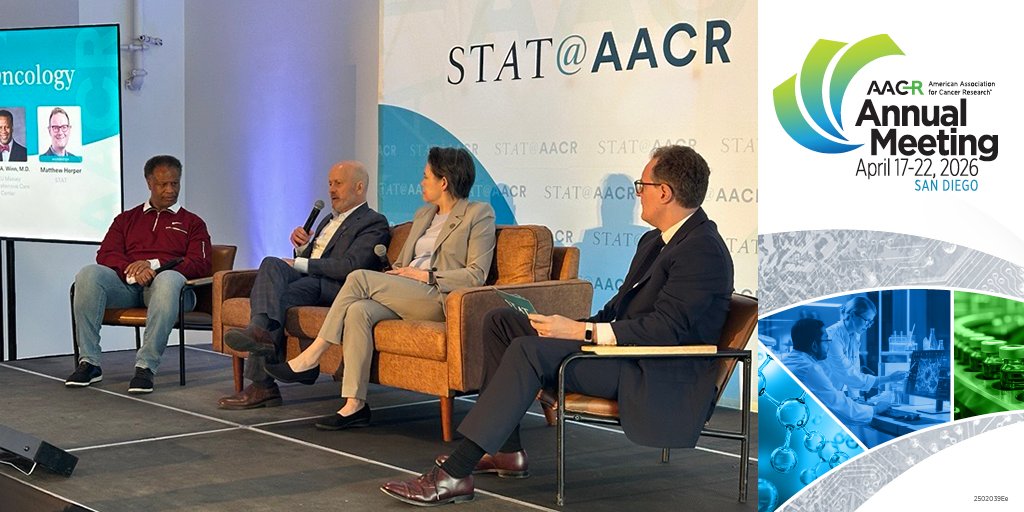 2025-2026 AACR President Lillian Siu and 2026-2027 @AACRPres Keith ...