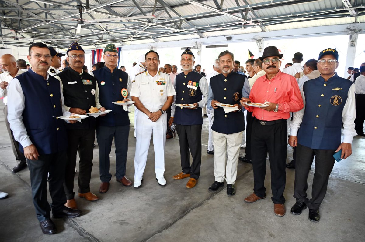 NAVYESM's tweet photo. VAdm CR Praveen Nair, AVSM, NM, Controller of Personnel Services, presided over the 5th 'Samanvay Meeting ' on #21 Apr 26 at Naval Base, Kochi. https://t.co/fkWvb6VBKa