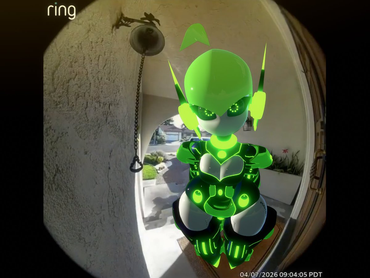 Calidori 💚🤖【Robot girl VTuber】 tweet media