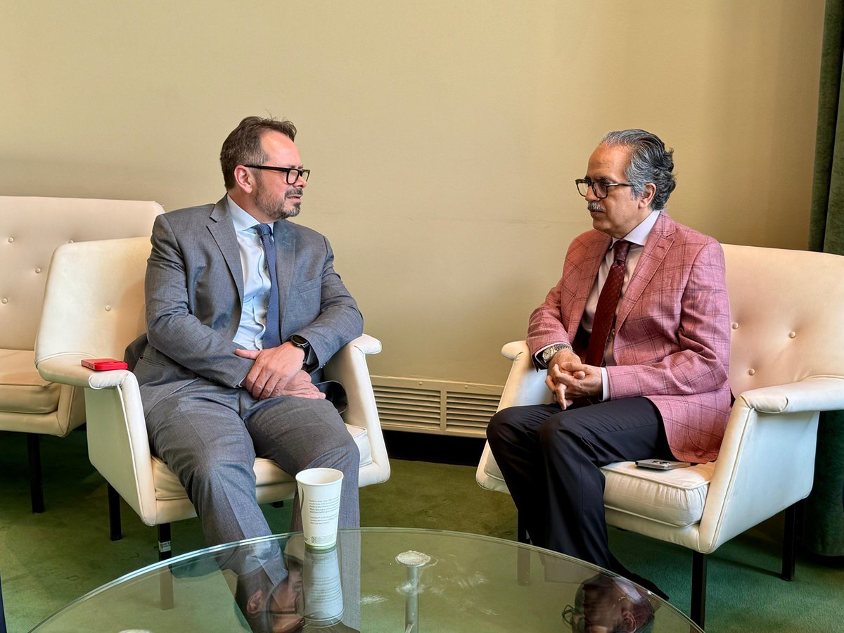 Asim Iftikhar Ahmad, Ambassador and Permanent Representative of Pakistan to the...