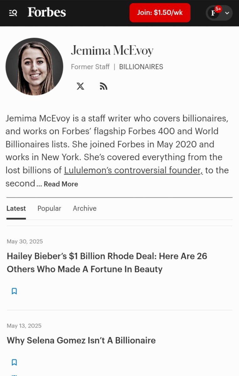 everypinkr's tweet image. It’s clear that some people are uncomfortable with the success of Selena Gomez's brand.

It’s also suspicious that two editors from Forbes wrote an article questioning why she isn’t a billionaire and, just days later, published coverage of Rhode’s acquisition.