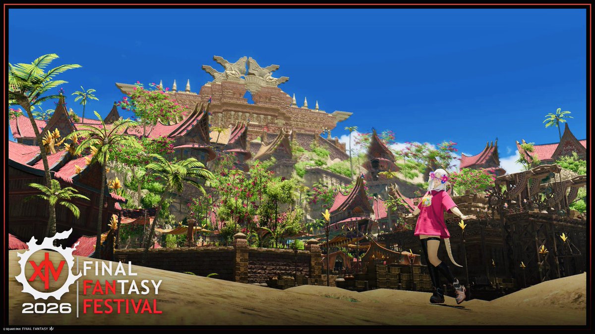 ファンフェスのフレーム使いたくて！
日本でやる時は夏じゃないけど
 #FF14SS