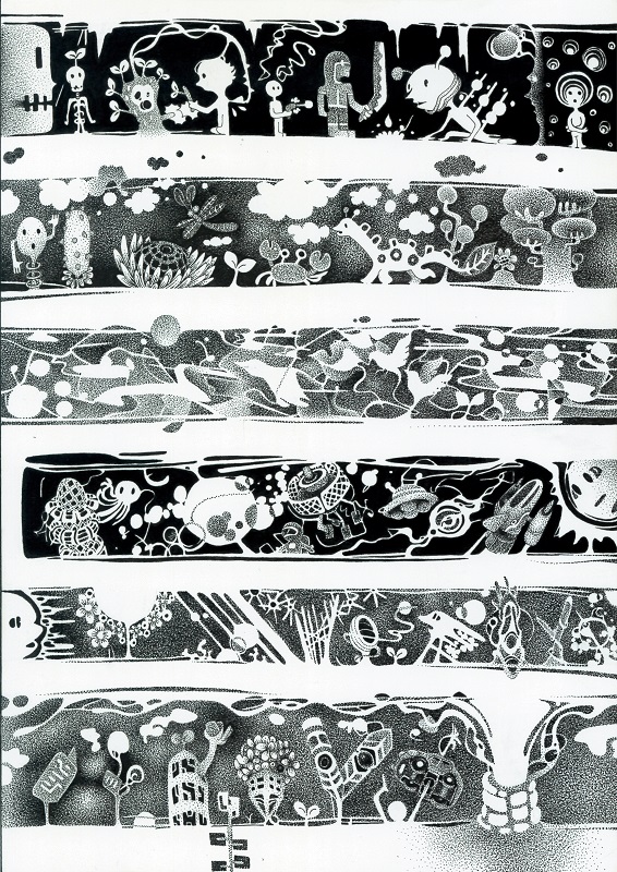 kinakayutan's tweet image. ①②：自作品のペン画です。#art #pendrawing #analog #芸術 #ペン画 #アナログ 
③：趣味の模型塗装をちょっとずつ進めています。
④：色鉛筆画の制作を進めています。

今朝は寒かったです。・・体調は凄く良かったです。
でも、そろそろ暑い方に体が慣れてくれた方が良いかなとは思いつつ。