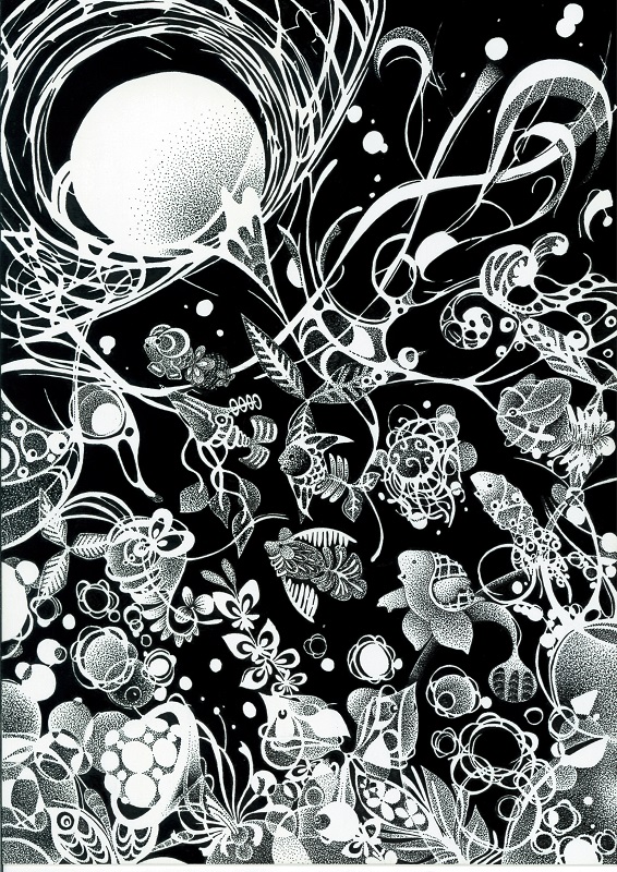 kinakayutan's tweet image. ①②：自作品のペン画です。#art #pendrawing #analog #芸術 #ペン画 #アナログ 
③：趣味の模型塗装をちょっとずつ進めています。
④：色鉛筆画の制作を進めています。

今朝は寒かったです。・・体調は凄く良かったです。
でも、そろそろ暑い方に体が慣れてくれた方が良いかなとは思いつつ。