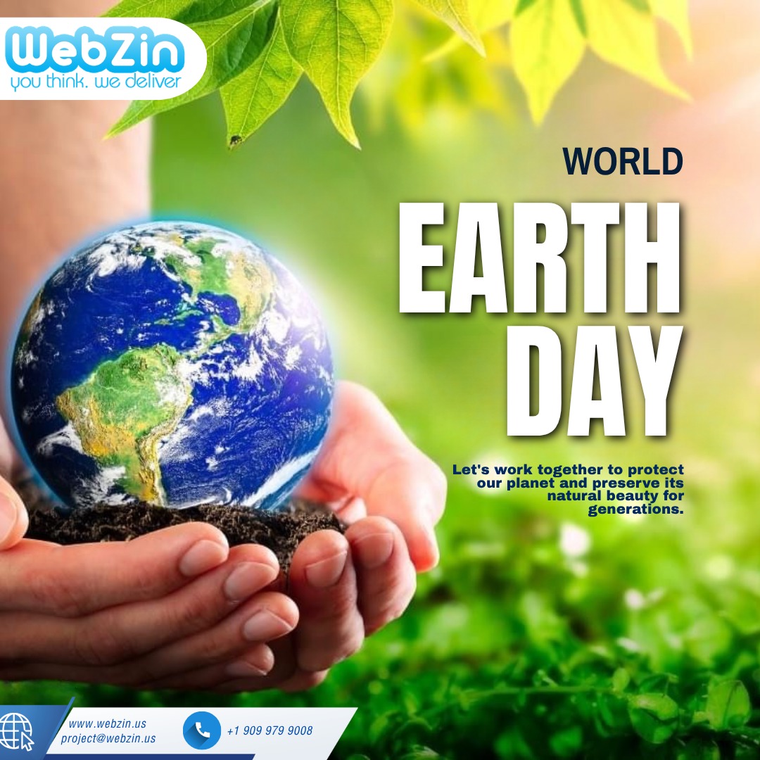 Webzin_us's tweet photo. Webzin Inc celebrates Earth Day by committing to innovation that respects our environment. We strive to build digital ecosystems that are efficient, scalable, and sustainable.

#EarthDay2026 #WebzinInc #SustainableInnovation #GreenTech #FutureReady https://t.co/3FEcqR9MRU