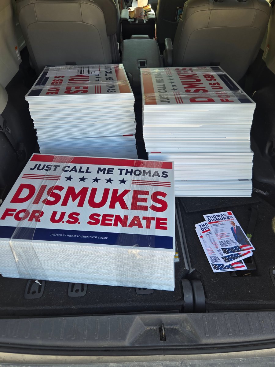 They’re here — campaign signs are hot off the press!
I pray this campaign brings glory to God and that truth is seen clearly.
Want a sign? Join us—this is OUR campaign.
I’m not buying votes with millions, so let’s be strategic:
✔ Your yard
✔ High-traffic spots (500+ views/day)