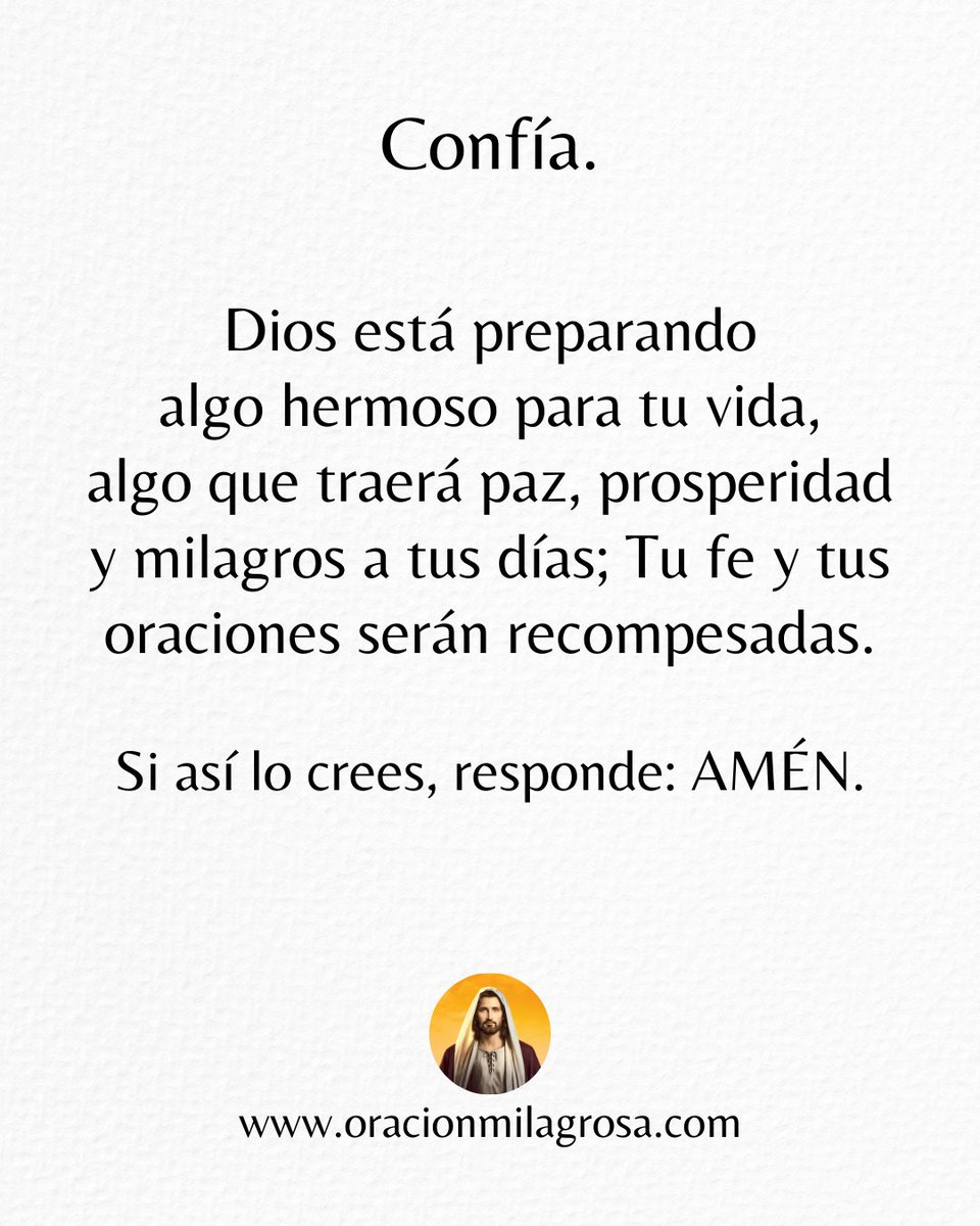 Oración Milagrosa tweet media