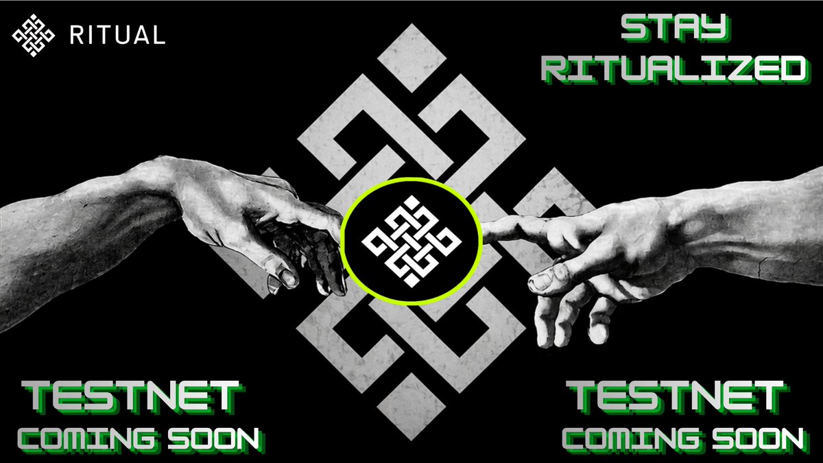You're not early, you're not late!
You're  exactly on time!
Stay Ritualized!

<a href="/ritualnet/">Ritual</a> Testnet incoming!

The Question is are you ready? 👀

<a href="/joshsimenhoff/">Josh (❖,❖)</a> <a href="/Jez_Cryptoz/">Jez ritual/acc (❖,❖)</a>