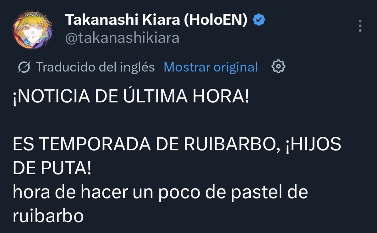 JDRLOL's tweet photo. @takanashikiara El traductor de "X" es algo agresivo.🤣🤣🤣 https://t.co/tjCc1sjN2T