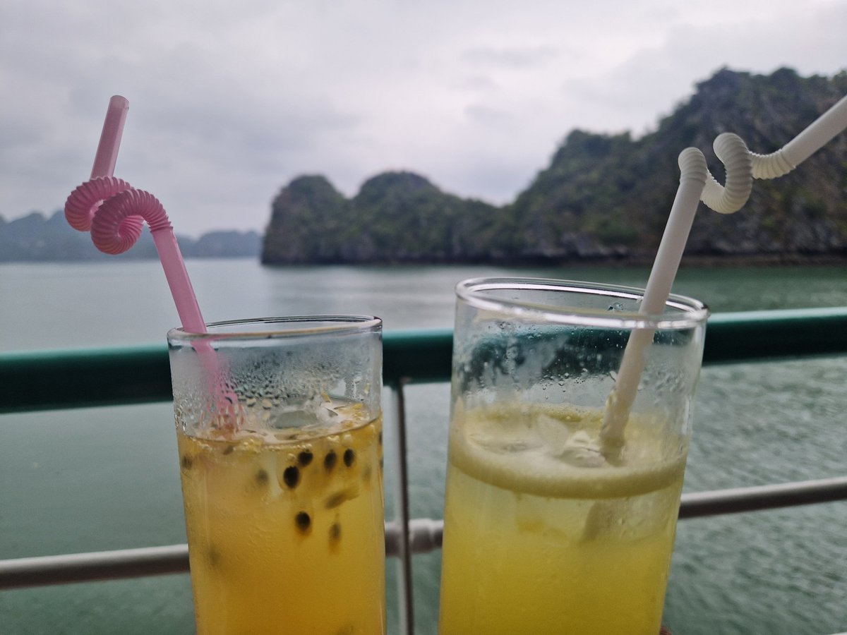 Sukani123's tweet image. Der beste aller Ehemänner und ich haben gerade gesagt, wenn wir irgendwann mal nicht mehr krabbeln können, dann machen wir halt immervsowas!🤩🤩🤩
Halong-Bucht #Vietnam