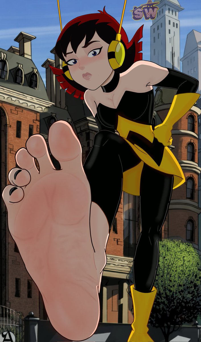 shado_windGG's tweet image. Although I like this version with the "shadow" effect better 

#Wasp #Marvel #Avengers #antman #avengersfanart #art #feetfetish #footfetish #feetworship #Giantness #soles #fanart