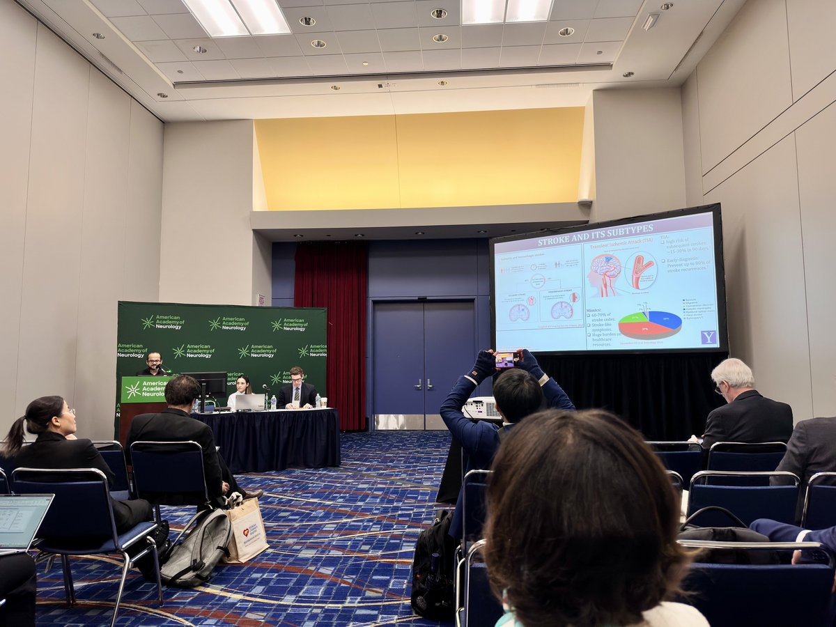 Shubham_Neuro's tweet image. Gave a talk at the American Academy of Neurology (AAN) Annual Meeting 2026 on the use of mass spectrometry proteomics to identify biomarkers for stroke diagnosis!! 😇

Join us if you are interested in biomarker discovery in stroke! 
#AAN #AANAM #Stroke #Neurology #NeuroTwitter