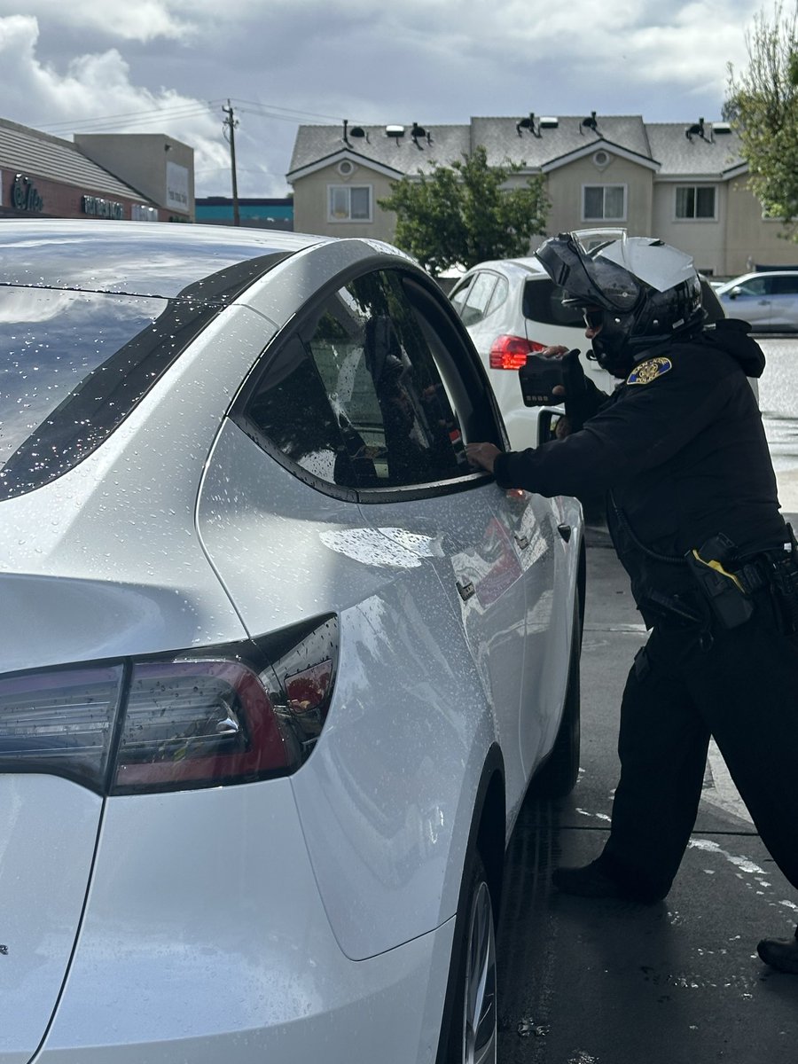 SanJosePD's tweet photo. Following last week’s fatal collision at Story Rd and Lucretia Ave, today our Traffic Enforcement Unit conducted high visibility enforcement in the area.

Rain didn’t slow them down, and neither will unsafe driving.

In just 3 hours, officers issued 49 citations and made 1 arrest. Speeding and distracted driving made up the bulk of violations. 

Drive like lives depend on it, because they do.