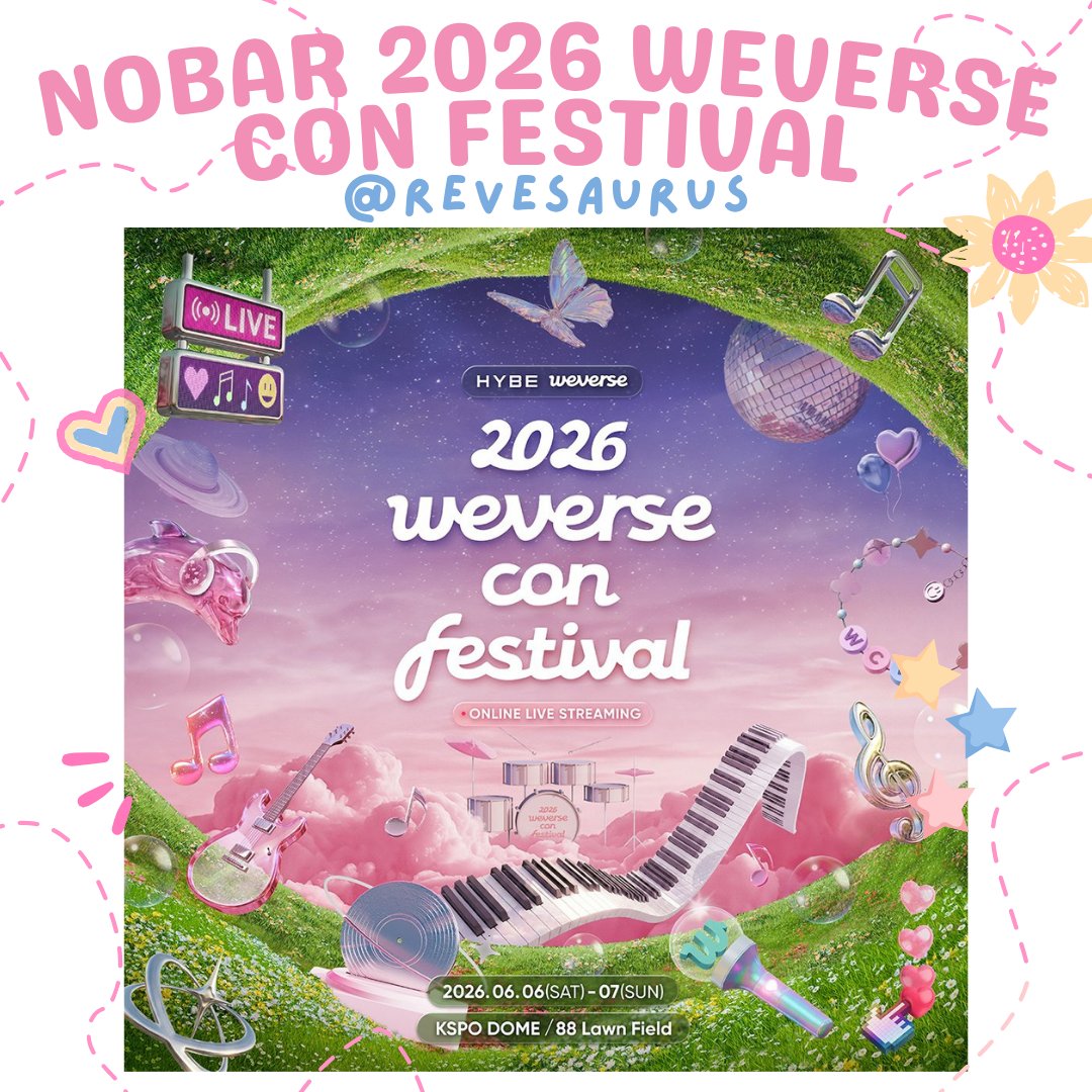 REVESAURUS | OPEN NOBAR ONLINE 10K & MERCH K-POP tweet media