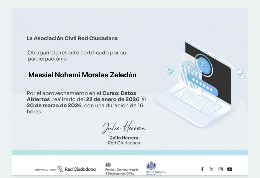 massielz's tweet photo. Porque los Datos Abiertos fortalecen la Transparencia Fiscal y la Innovación Pública
#DatosAbiertos @RedxGuate #transparenciaenlagestionpublica https://t.co/fO0Ww3ULyw