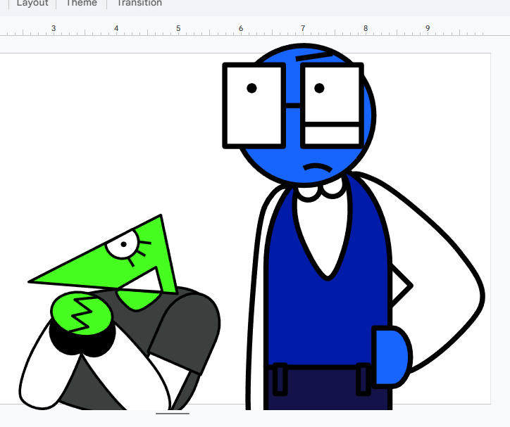 1337ik_'s tweet photo. oh yeah did this in google slides during school #AnythingButWork #puzzleheads https://t.co/jim2xRRCpo