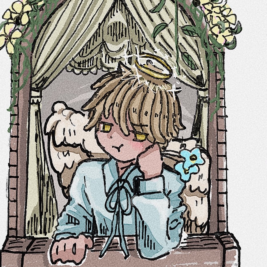 fleur_o4o's tweet image. #イラスト #illustration

『A gift from someone』
