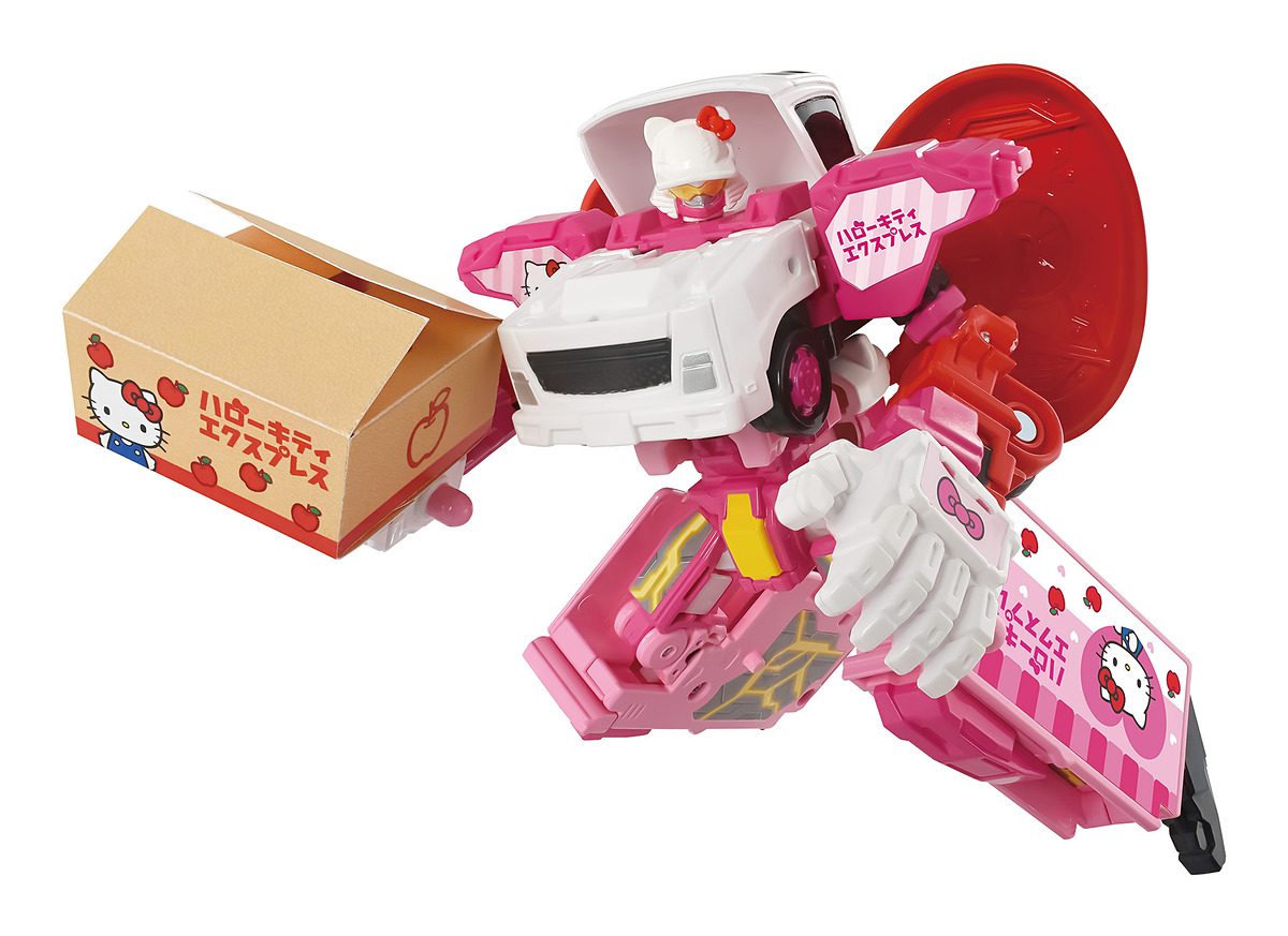 「特装合体ロボ ジョブレイバー」初のキャラクターコラボ商品「ガリガリ君 輸送トラック」＆「ハローキティ エクスプレス トラック」が登場　 hobby.watch.impress.co.jp/docs/news/2103… #ジョブレイバー