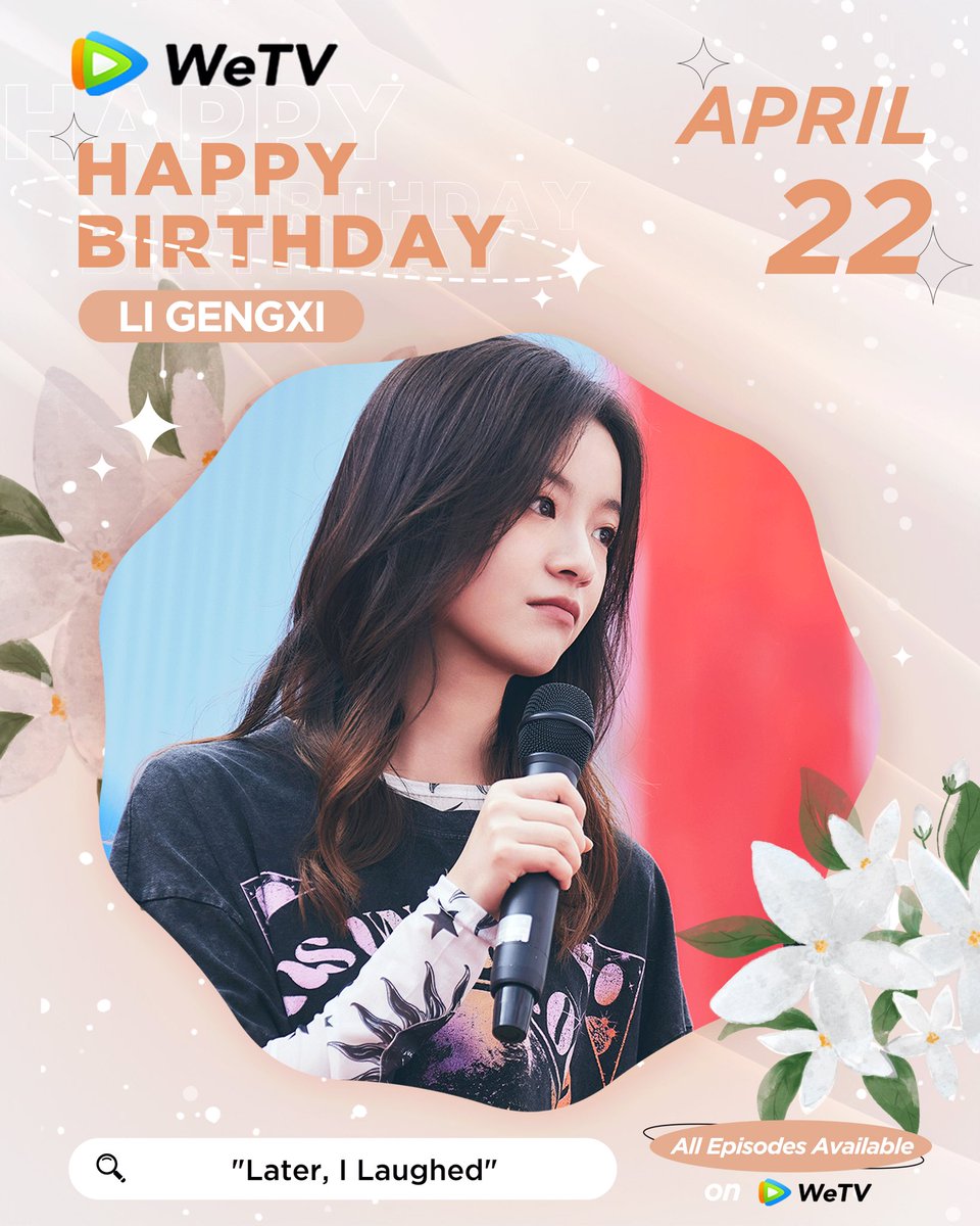 WeTVOfficial's tweet photo. Happy Birthday to #LiGengxi 🎂💕

Love your performance in #LaterILaughed #TheLongSeason #SwordSnowStride  

Looking forward to more of your amazing works. ✨

#李庚希 #不讨好的勇气 #漫长的季节 #雪中悍刀行 #WeTV #WeTVAlwaysMore https://t.co/5JTvxthk9I