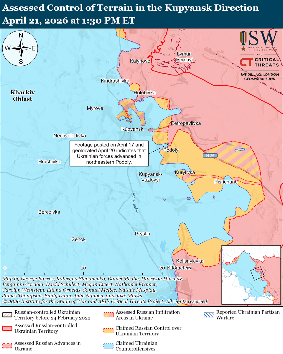 Institute for the Study of War tweet media