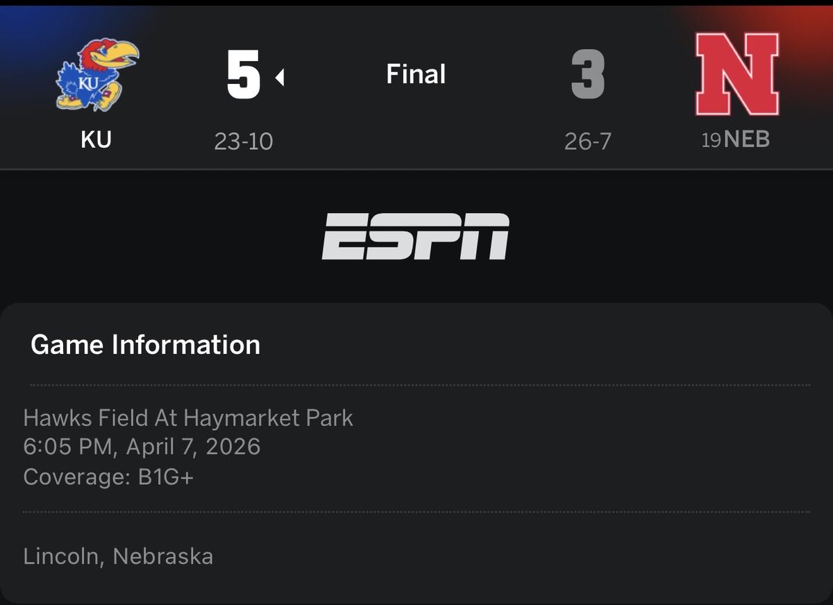 max_croake's tweet photo. @NuHuskersLakers @HuskerBaseball @WoodhouseAuto 14 days ago…..🤷🏻‍♂️ https://t.co/X76Ltk1wpL