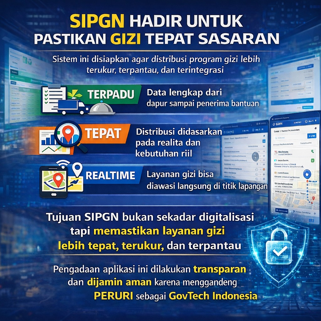 ngopiedikayue's tweet image. MBG Penggerak Ekonomi Rakyat, didukung sistem SIPGN yang terintegrasi, tepat, dan realtime. Distribusi gizi makin akurat, transparan, dan berdampak luas bagi kesejahteraan masyarakat. 🇮🇩📊
#MBGPenggerakEkonomiRakyat #MBG #SIPGN #EkonomiRakyat #IndonesiaMaju