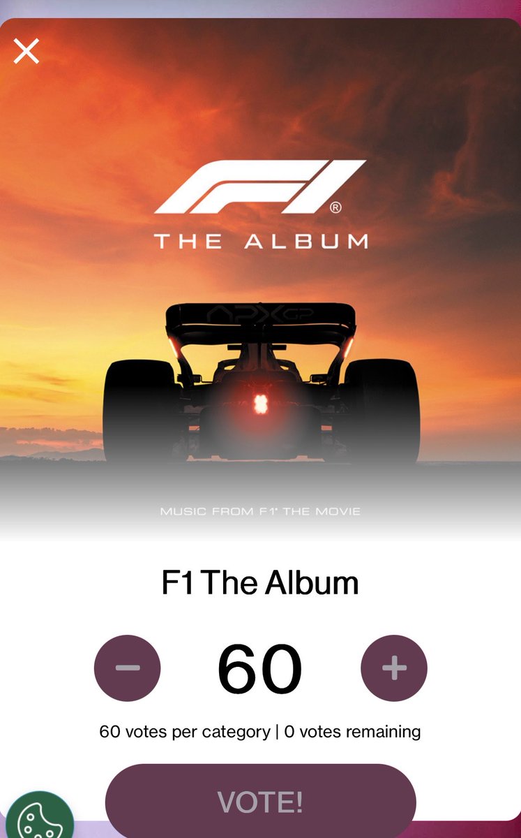 SVBLACKPINK's tweet photo. BLACKPINK, JENNIE y ROSÉ están nominadas en la categorías 

BEST SOUNDTRACK ( F1 the álbum) #ROSÉ 
SONG OF THE SUER ( Drácula ) #JENNIE 
BEST FEMALE KPOP ARTIST (#BLACKPINK) 

Les dejo el link de votación! 
🔗 https://t.co/fRxA7fbMbU https://t.co/p4lbbHpDaY