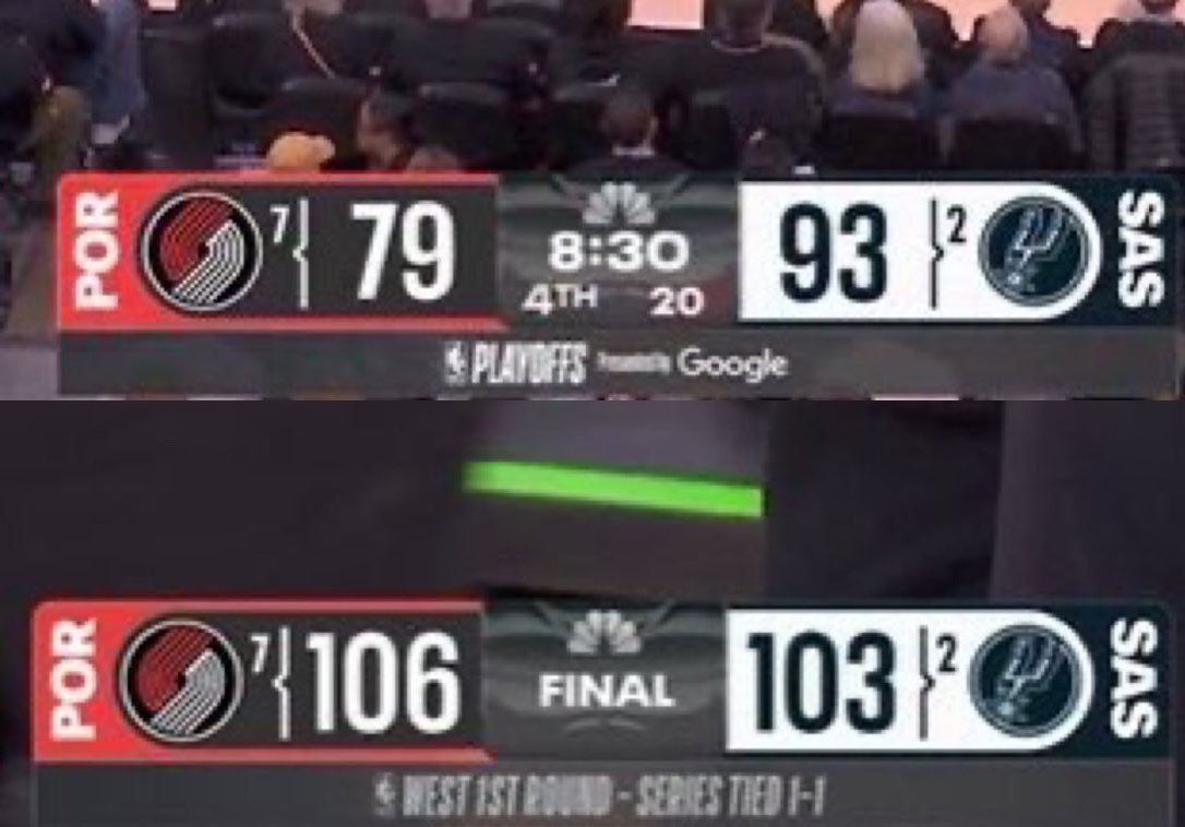 BlazersArgento's tweet photo. A este equipo se le pueden criticar muchas cosas, pero hay algo innegable: tiene unos huevos increíble. https://t.co/3igUfMKXtT