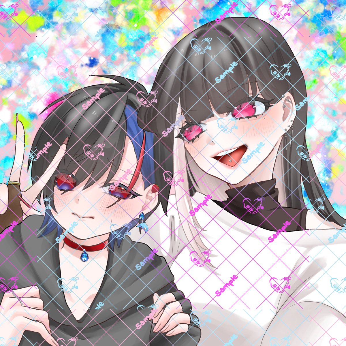 toneko_0804's tweet photo. 有償依頼でした🍀
いつも描いてたかわい子ちゃんから
セクシーな娘に生まれ変わりました🤟 https://t.co/ibdkY2yALu