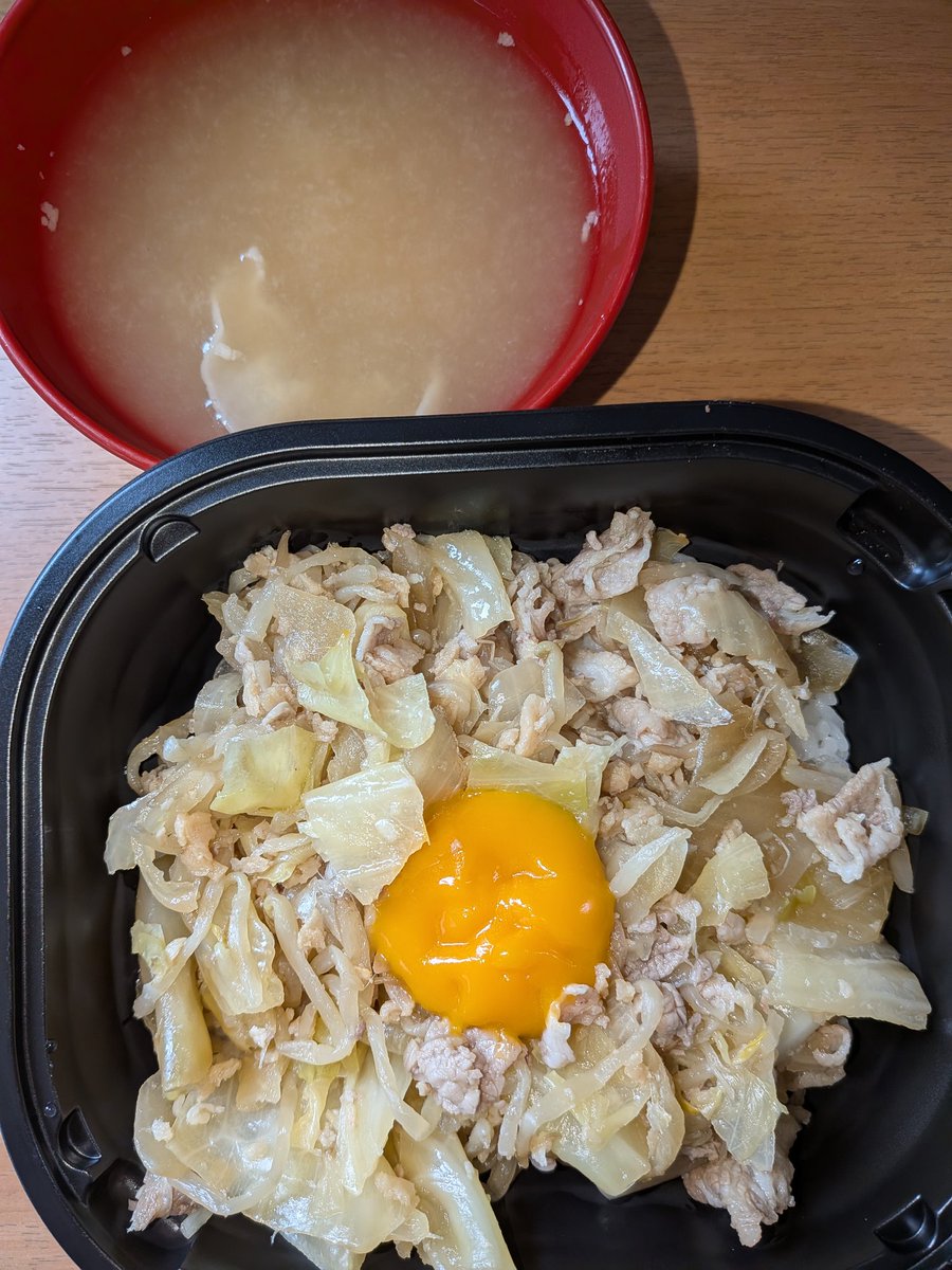 旨辛ガーリック豚丼🤔