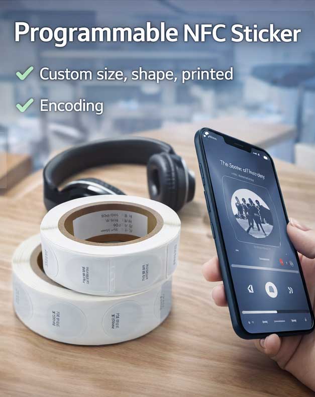 XinyeTag's tweet image. Tap to verify authenticity.
Tap to watch your brand story.
Tap to connect, join, or unlock offers.
✨Custom NFC solutions turn every item into a smart touchpoint
📱 Works with all NFC smartphones
🔒 Fast, secure, and fully customizable
#NFC #SmartPackaging #SmartLabels #Digital