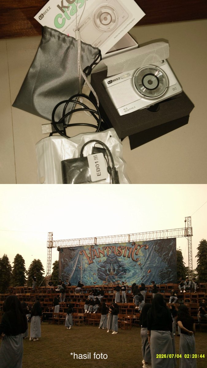 Sesyca_'s tweet image. di jual ni 380k (-) batre, *boleh nego, free kabel data, kelengkapan aman, boleh tanya” dulu di ig neyneyca_ atau dm yaa, terimaaciw🙏🏻 *foto no edit

#kamera #vintage #retro #kitbeez #kameradigicam #aesthetic