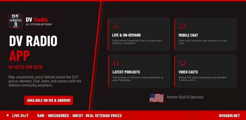 DV_DVRadio's tweet image. Did you know that #DVRadio has an #app now? You can grab it on the #Google #PlayStore right now just by searching for "DV Radio App" or hit the blue letters below. We will have it on #iOS soon!

dvradio.net/app