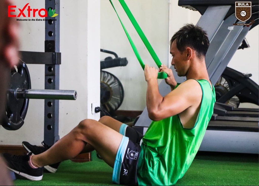 thebulafc's tweet photo. Playoffs in less than two weeks… and the work doesn’t slow down. 

Extra Bula FC locked in at the gym, pushing limits, building strength, and staying ready.

No shortcuts now. It’s time.
#BulaFC #PlayoffMode #LockedIn https://t.co/EwfPkyAxG0