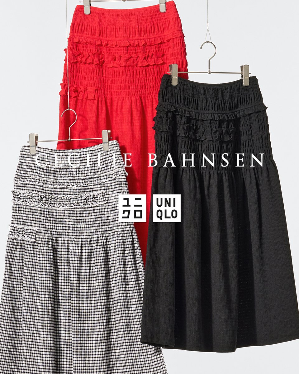 UNIQLO and Cecilie Bahnsen​
2026年 春夏コレクション ​
5/22(金) 販売開始​

コペンハーゲン発のブランド「セシリー バンセン」とのコラボレーション。​

全ラインナップはこちら​
s.uniqlo.com/4sNcWK0​
※5/8(金)午前8:15〜5/14(木)まで、オンライン先行予約販売をいたします。