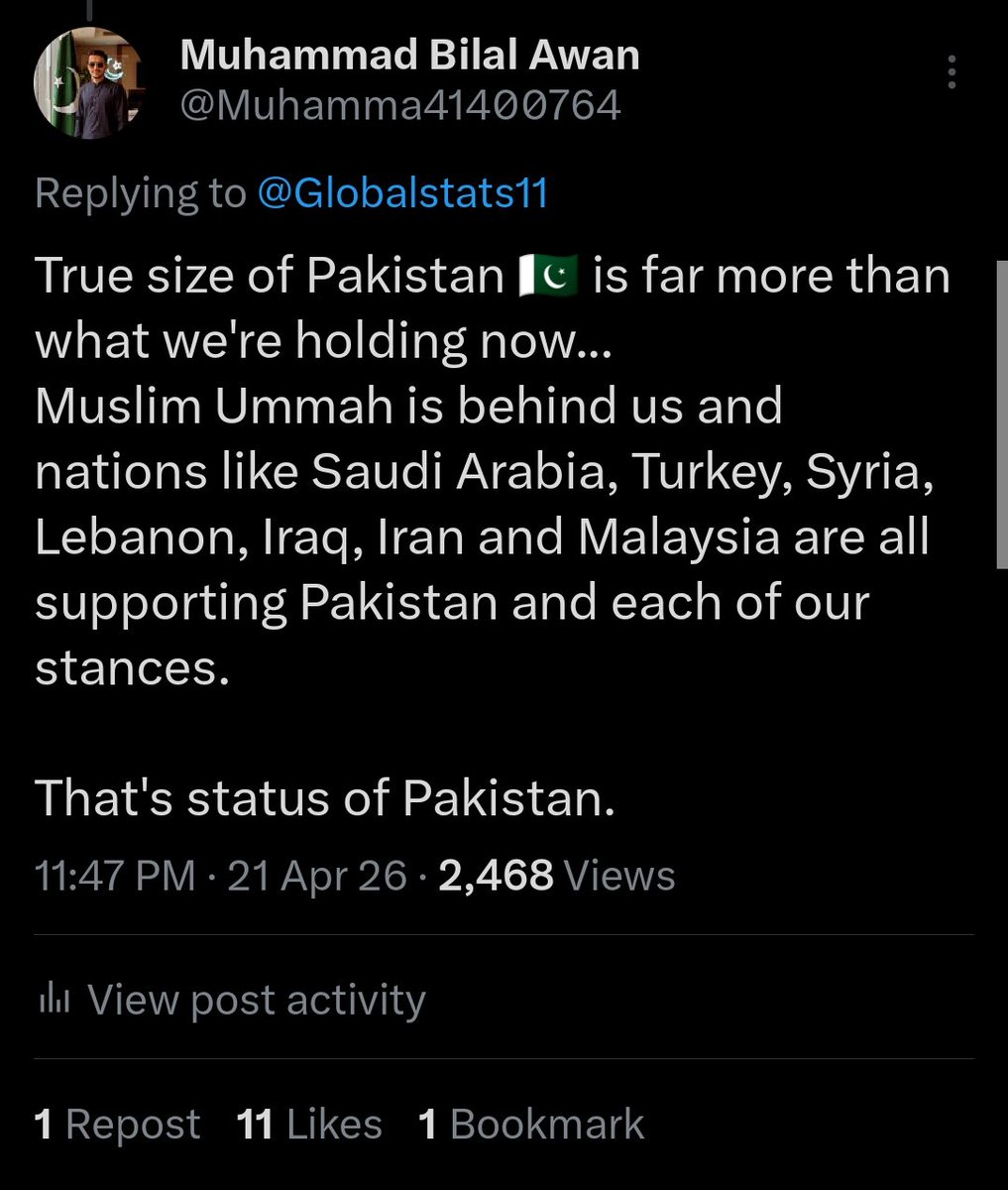 Muhammad Bilal Awan tweet media