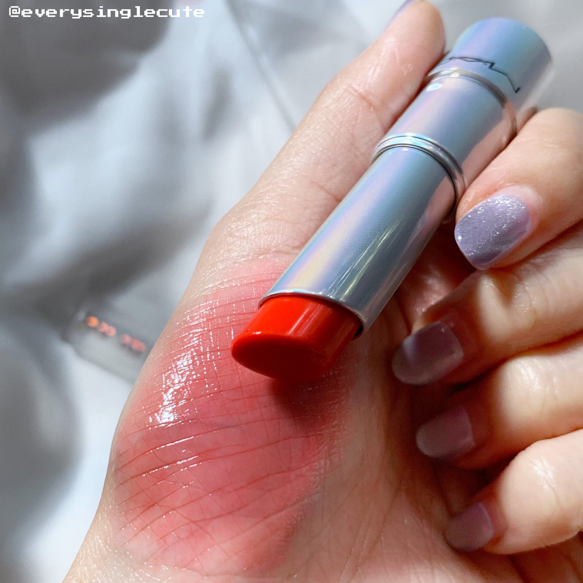 yellowbearcomin's tweet photo. ส่งต่อลิป Mac Glow Play Lip Balm สีลิซ่า 453 Rouge Awakening ทาแล้วปากน่าจุ้บ สีระเรื่อลงตัวมาก เหมือนลูกอมเลย ที่สุดของความน่ารัก ปังมาก ซื้อมา1200 ส่งต่อของใหม่มือ1 ขายแค่400รวมส่งด่วนEMSค่า🍕 ซื้อช็อปไทย
#ส่งต่อสกินแคร์ #ส่งต่อคสอ #ส่งต่อสกินเเคร์ #ส่งต่อเครื่องสําอาง https://t.co/WuULJDeTlS