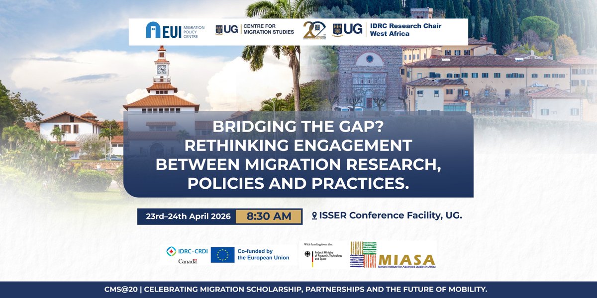 Centre for Migration Studies - UG tweet media