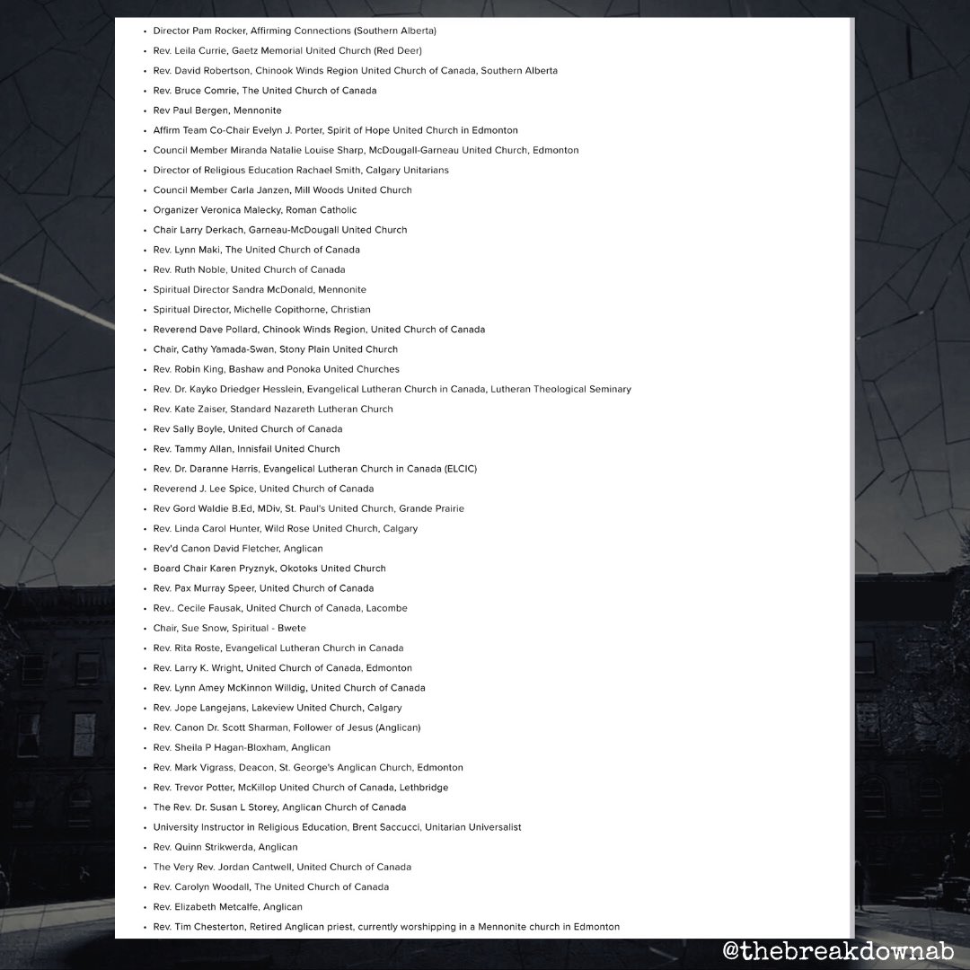 TheBreakdownAB's tweet image. "That is not a gathering shaped by the values of welcome and humility. It is a gathering shaped by access and privilege."

Almost 100 faith leaders across the province have penned an open letter condemning Smith's elite "Christian Summit" that costs up to $650 a ticket. 

#abpoli