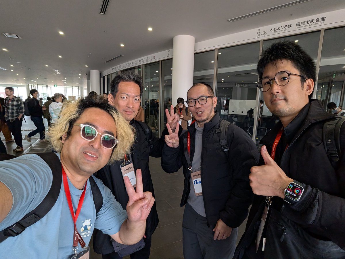 hanachin_'s tweet photo. 沖縄県産Rubyistたちと #rubyfriends #rubykaigi https://t.co/w6Iw0nywH4
