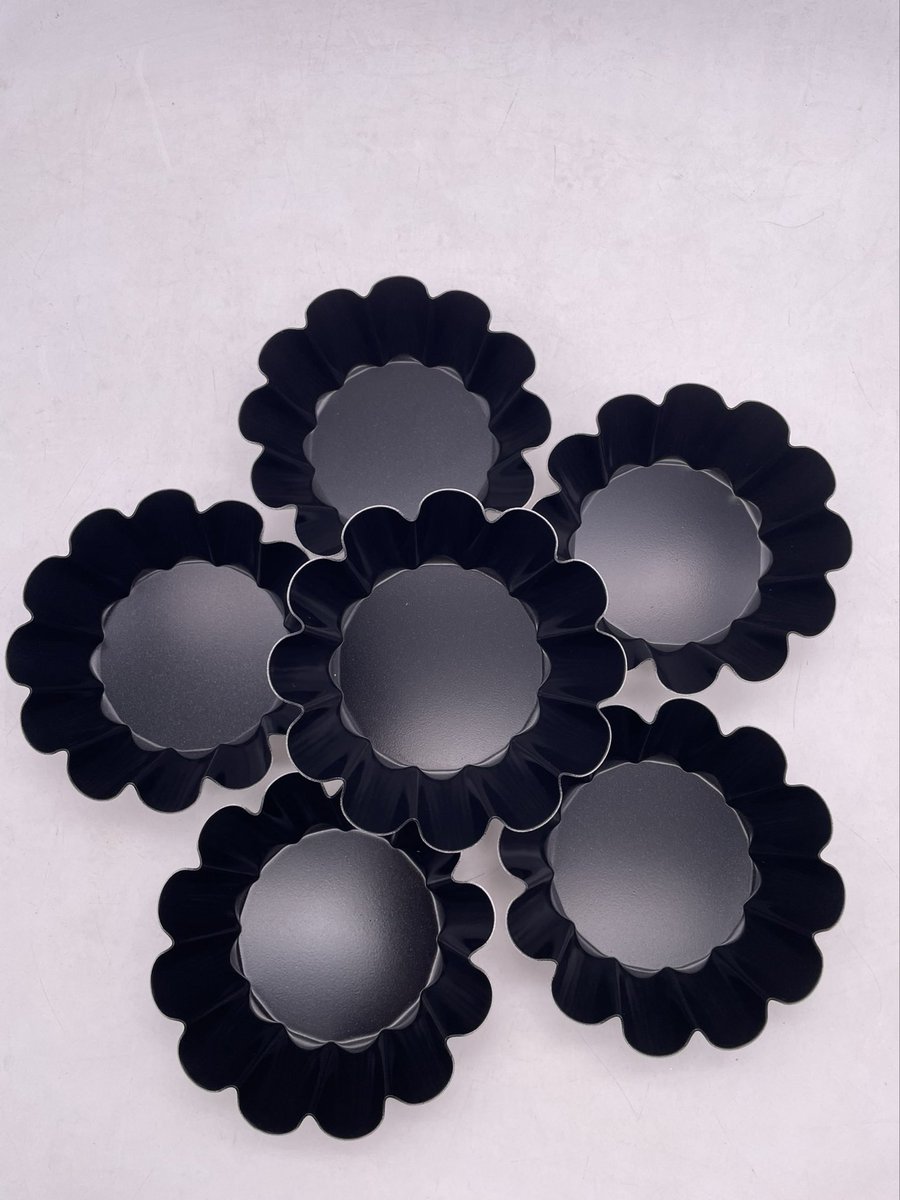 Flan tart baking nonstick tin cups #flanmold #tart #bakingmold #bakewareset #bakingtrays
