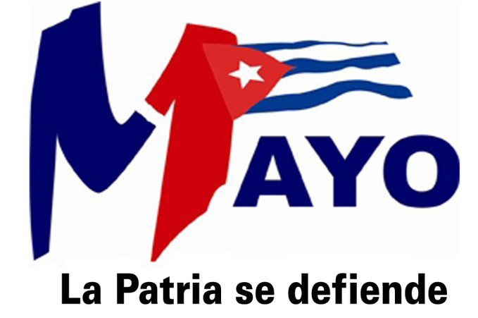 InotuStgo's tweet photo. La Patria se Defiende!! es el lema del Primero de mayo.
Todos a la Plaza por la Paz mundial.
#INOTU
#SantiagoDeCuba
#LaPatriaSeDefiende
#CubaSoberana
#CubaEstáFirme https://t.co/14jteK3hRT