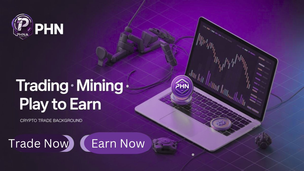phinanetwork's tweet image. 🚀 Trading • Mining • Play to Earn 🎮

💹 Trade PHN
⛏️ Mine Daily
🎮 Play &amp;amp; Earn Rewards

🔥 Multiple Ways to Earn — Free Earn Platform!

⚡ Start Now &amp;amp; Earn Smart 👇

🛞 Earn Now: phina.network

#Crypto #PlayToEarn #Mining #Trading #Earn 🚀
@AirdropKingNews #ICO