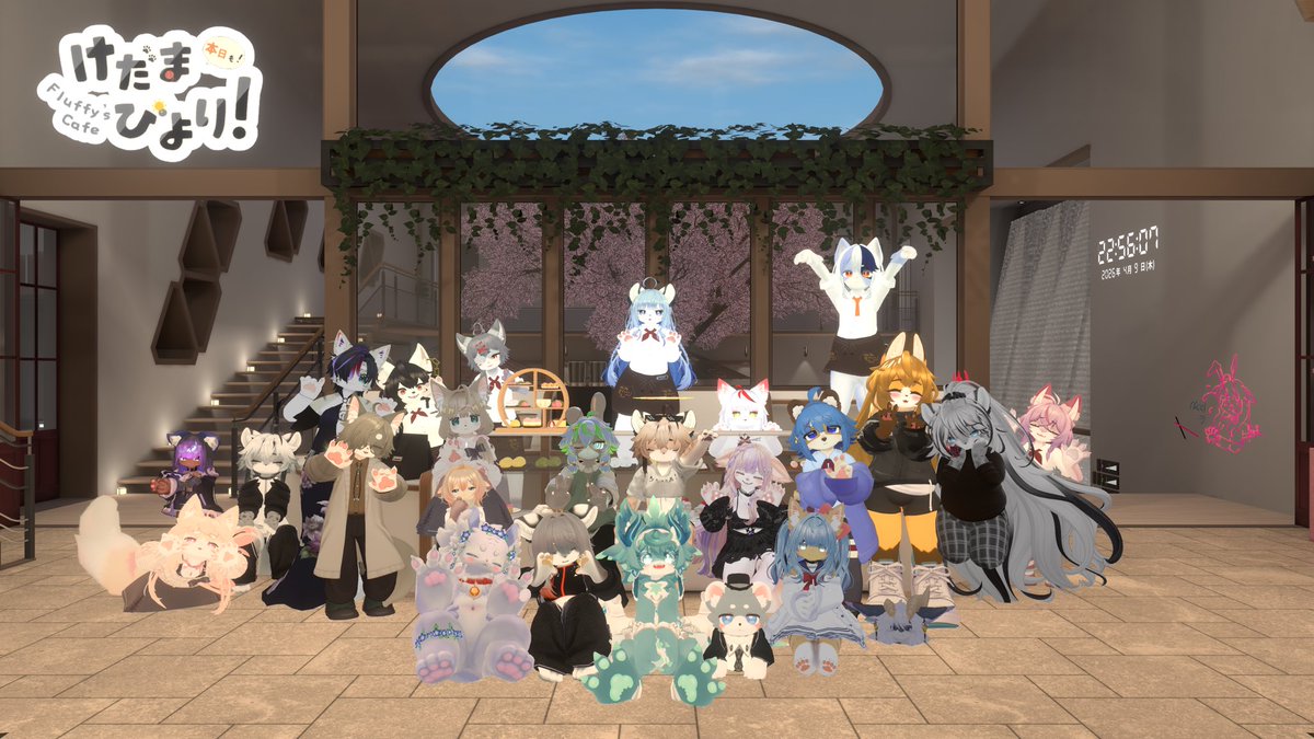 Fluffy's Cafe けだまびより tweet media