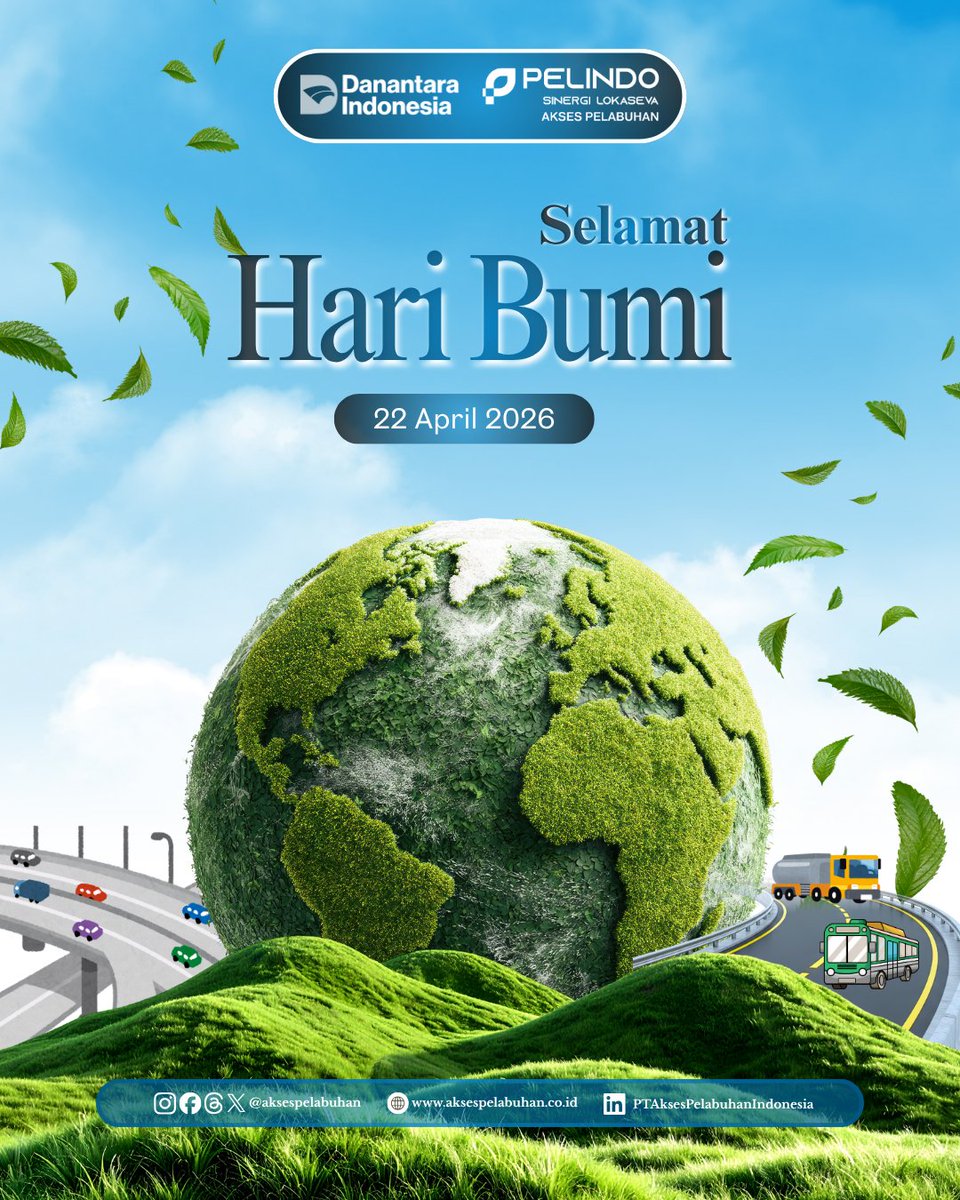 Halo #Portizen

Selamat memperingati Hari Bumi 🌏

Di setiap udara yang kita hirup dan langkah yang kita ambil, ada bumi yang perlu kita jaga.
Mari bersama merawatnya untuk hari ini dan generasi mendatang. 🌱✨

Satu Bumi.
Satu tanggung jawab. 
_____

📢 Follow Our Social Media :