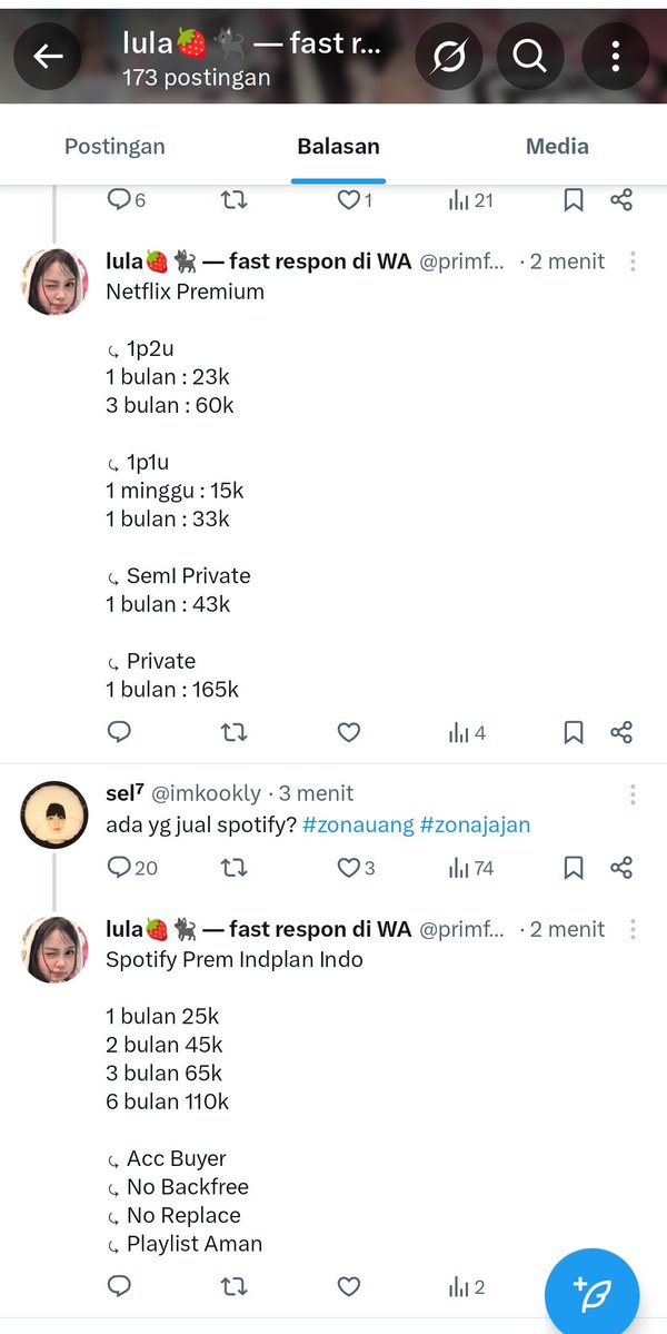 Laviska, cek nomor get contact tweet media