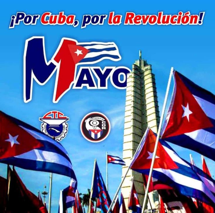 eacvmisyrsoc's tweet photo. Celebrar el 1ro de Mayo es demostrar la unidad de los cubanos y su patriotismo; es volver a “romper el corojo” Es un llamado a defender el país, desde el surco, las fábricas, las aulas, las termoeléctricas, hospitales, la cultura, el deporte; desde cada trinchera de combate. https://t.co/PFgK6BgYzy