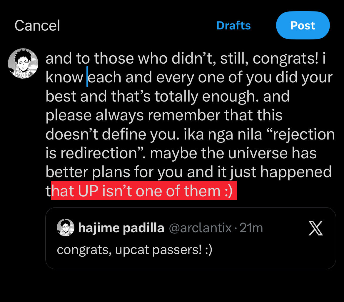 hajime padilla tweet media