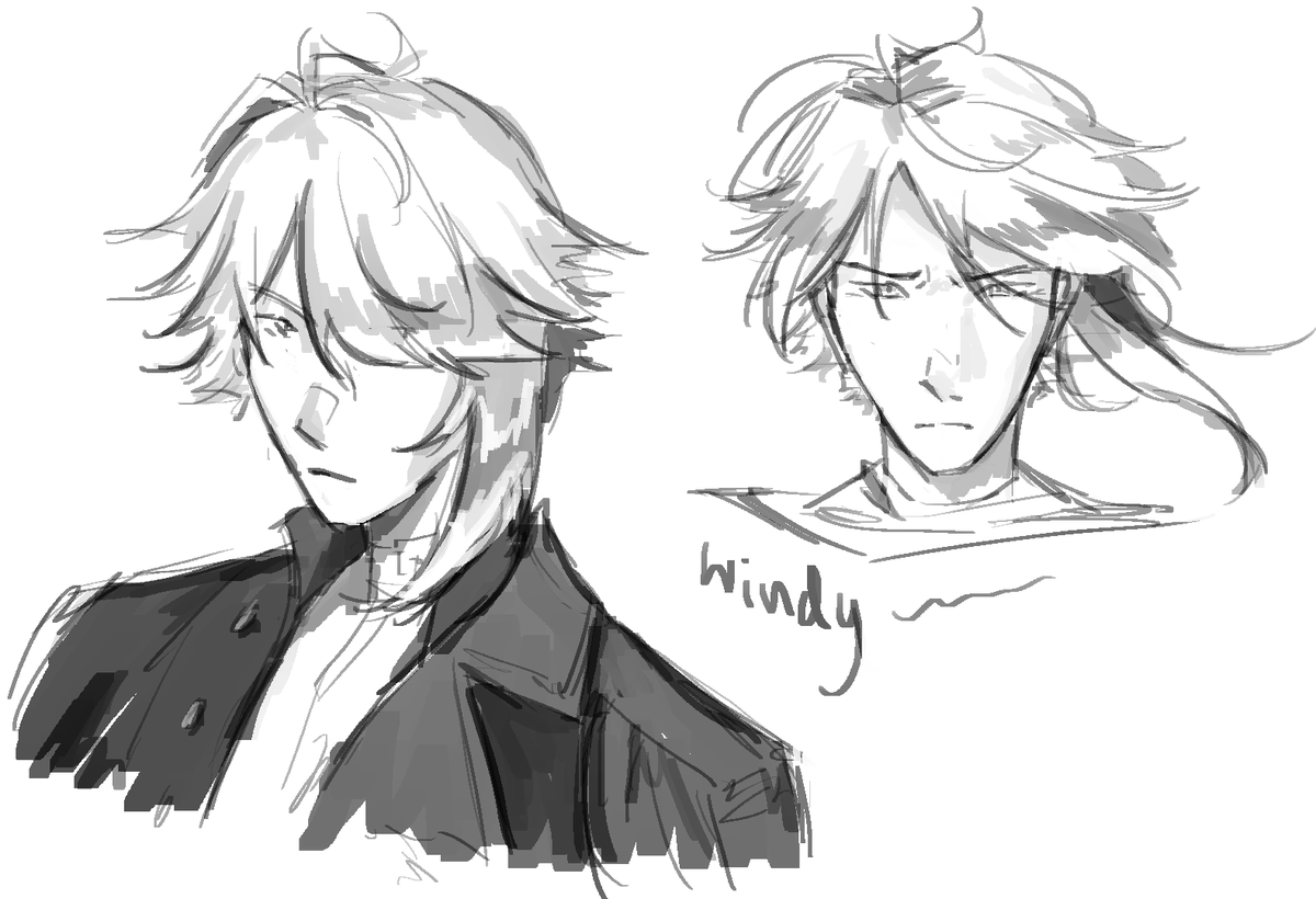 would alhaitham use hairspray? those bangs are flyinggg away bro
#sketch #genshinimpact